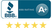 A+ Rated By The BBB A+ Rated By The BBB